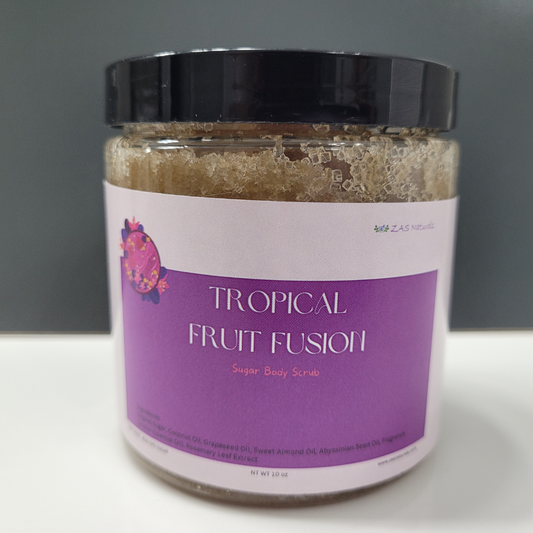 Tropical Fruit Fusion Sugar Body Scrub - 10 oz