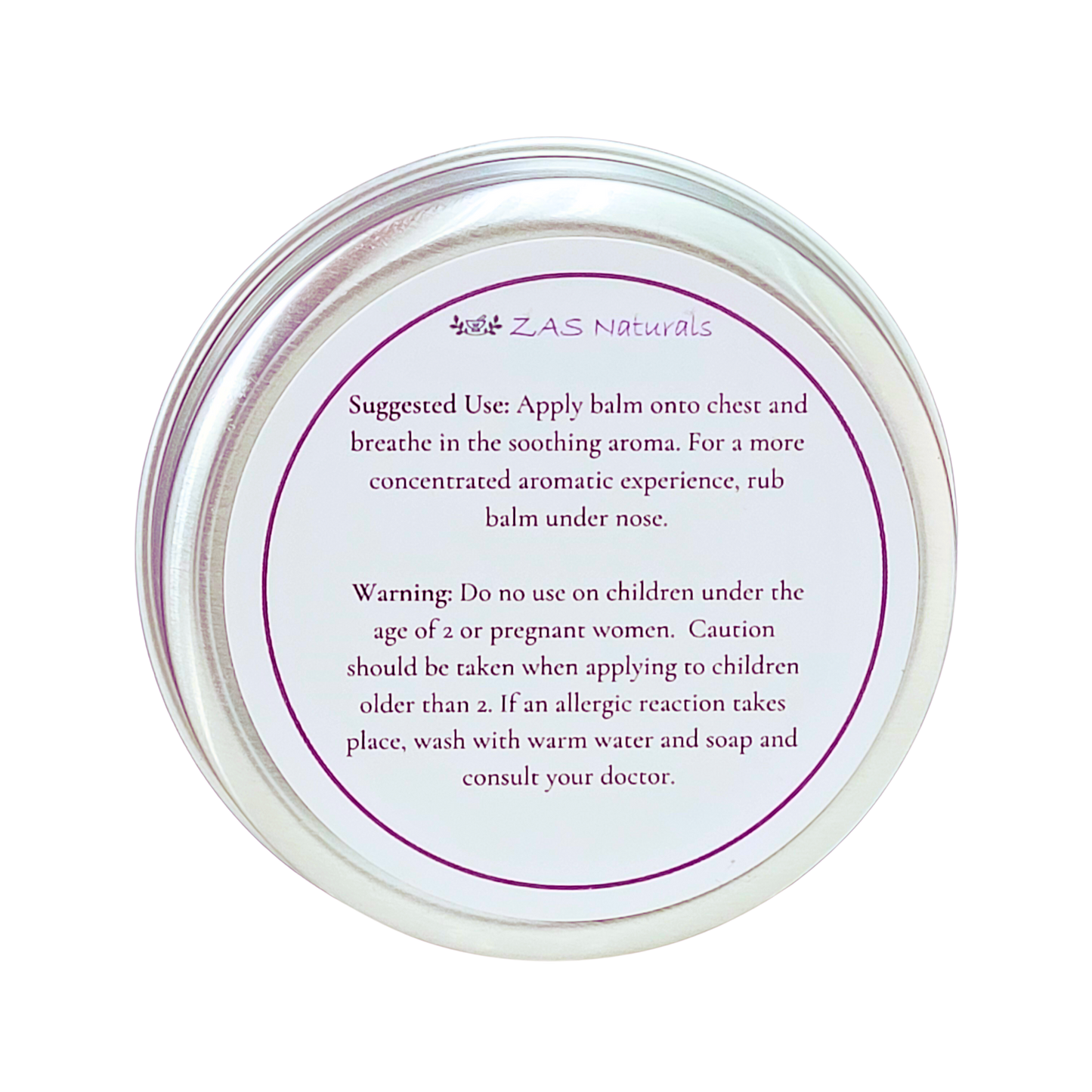 All Natural Soothing Vapor Rub