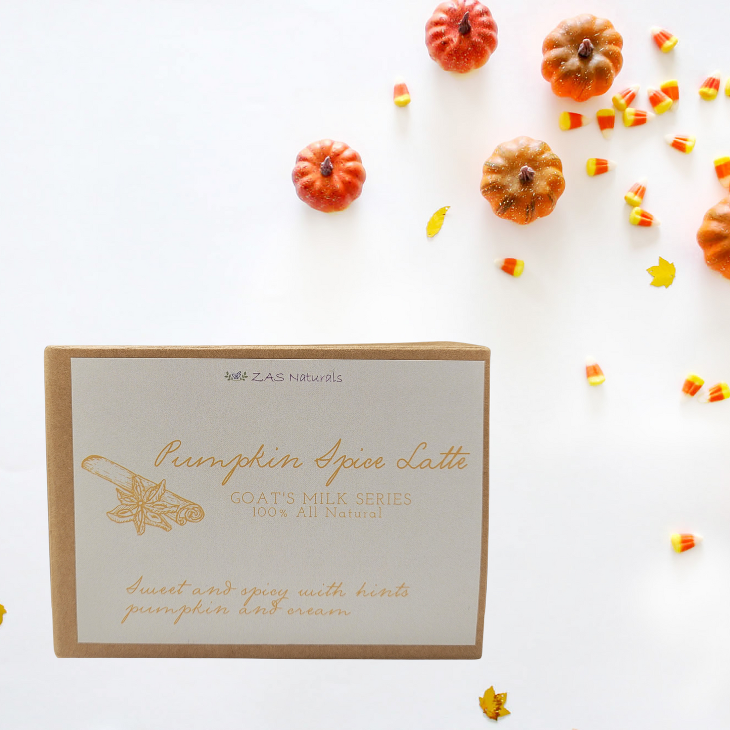 Pumpkin Spice Latte Goat Milk Bar Soap